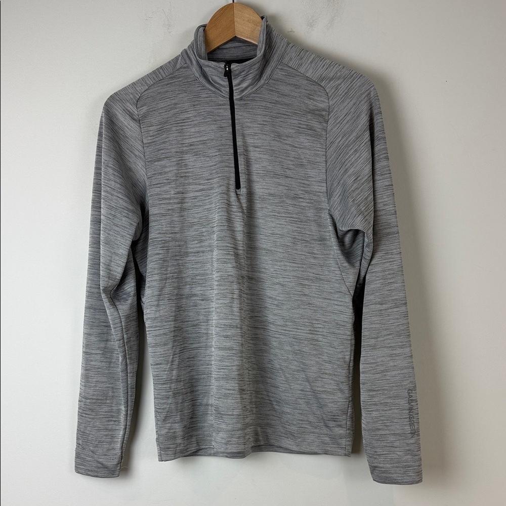 Galvin Green Gray Quarter-Zip Pullover